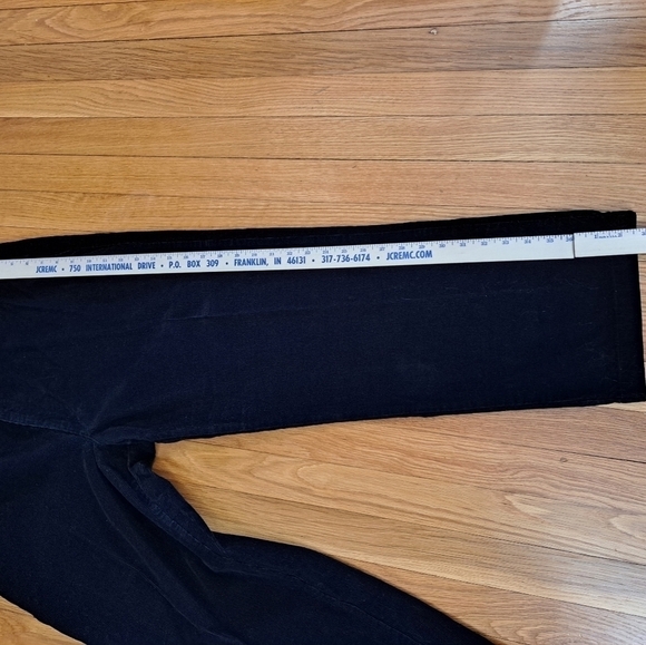Haggar Men's Corduroy Pants Size 36x29 Black 4 Pockets Pleated Cotton Office - Picture 5 of 8